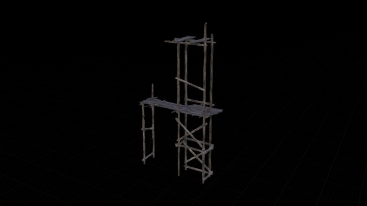 UE项目资源_模型资源_竹架001