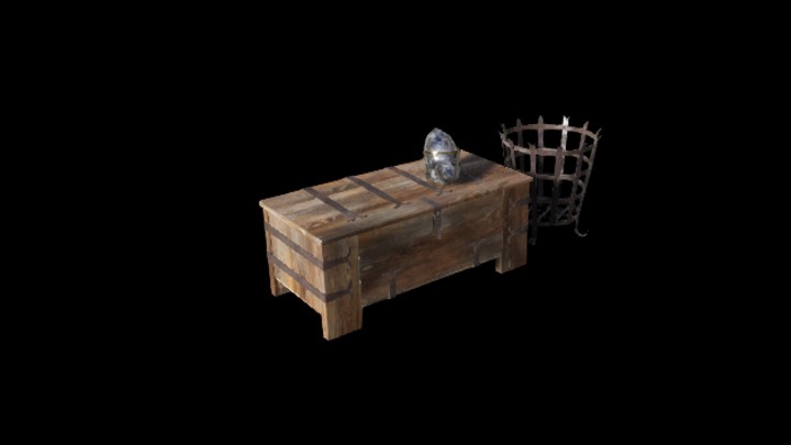 UE项目资源_模型资源_篝火笼组合004