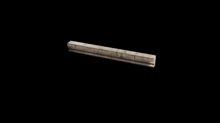 UE项目资源_模型资源_踢脚线023