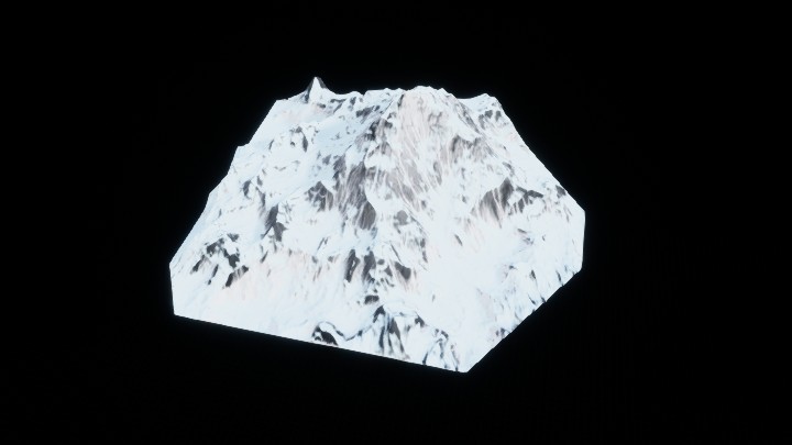 UE项目资源_模型资源_雪山012