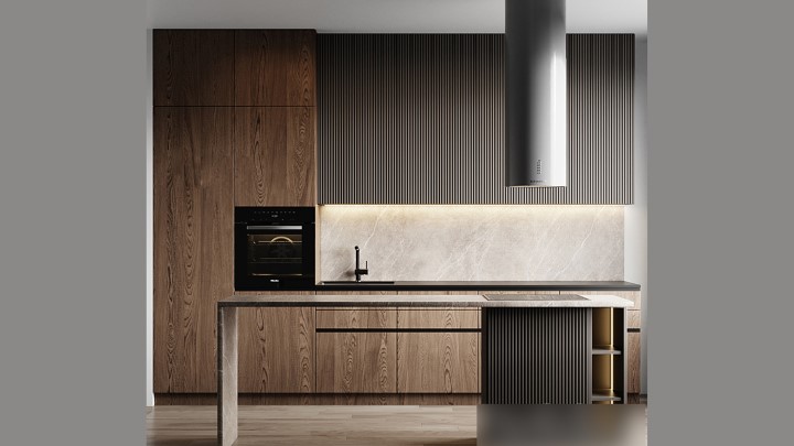 渲染模型_厨房266