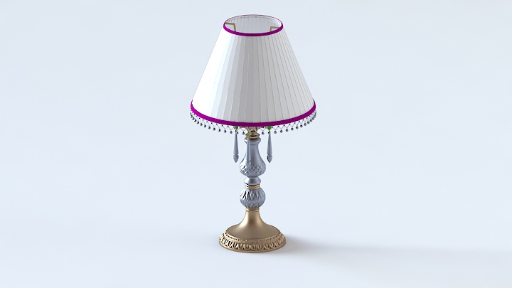 渲染模型_台灯847