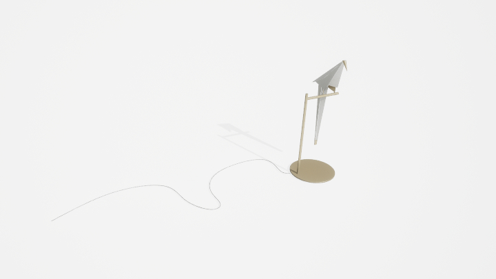 渲染模型_台灯876