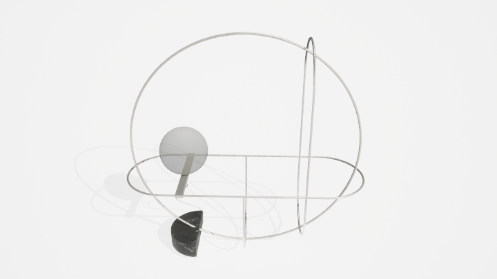 渲染模型_台灯890