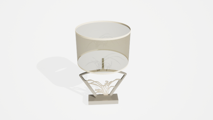 渲染模型_台灯896