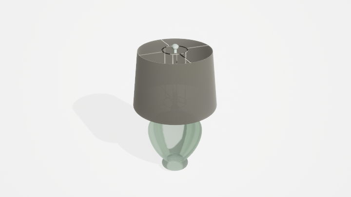 渲染模型_台灯934