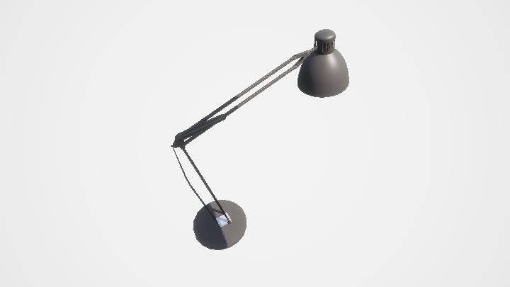 渲染模型_台灯993