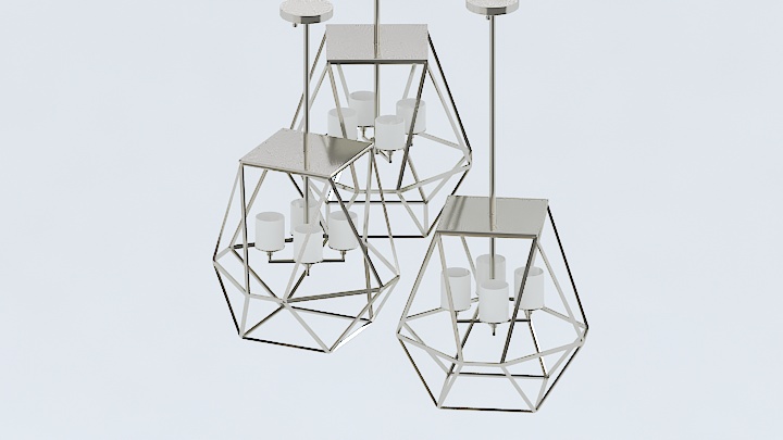渲染模型_吊灯5368