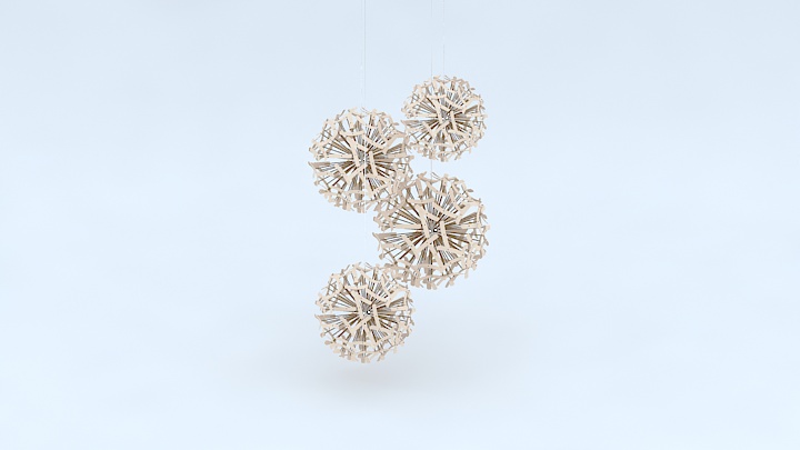 渲染模型_吊灯5369