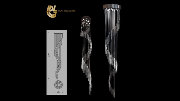 渲染模型_吊灯5373