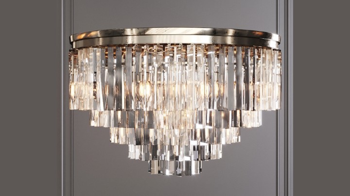 渲染模型_吊灯5375