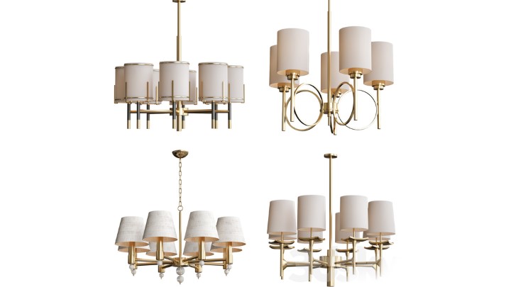 渲染模型_吊灯5383