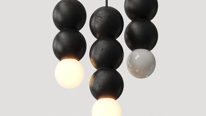 渲染模型_吊灯5388