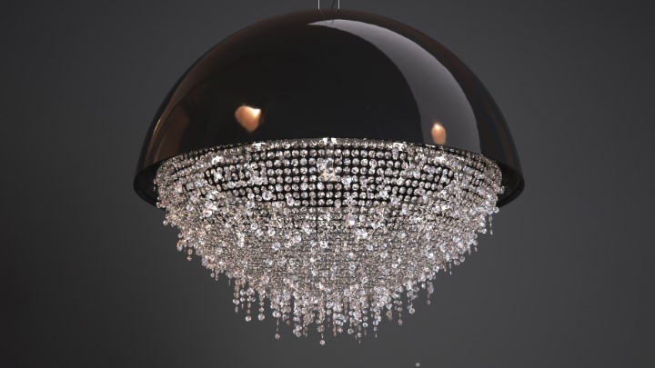 渲染模型_吊灯5402