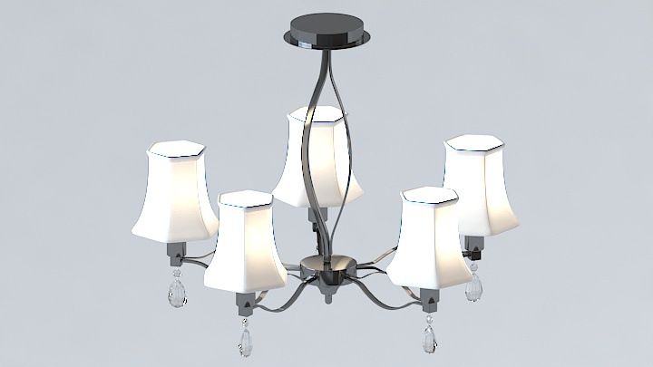 渲染模型_吊灯5417