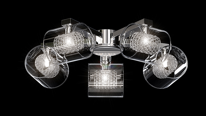 渲染模型_吊灯5422