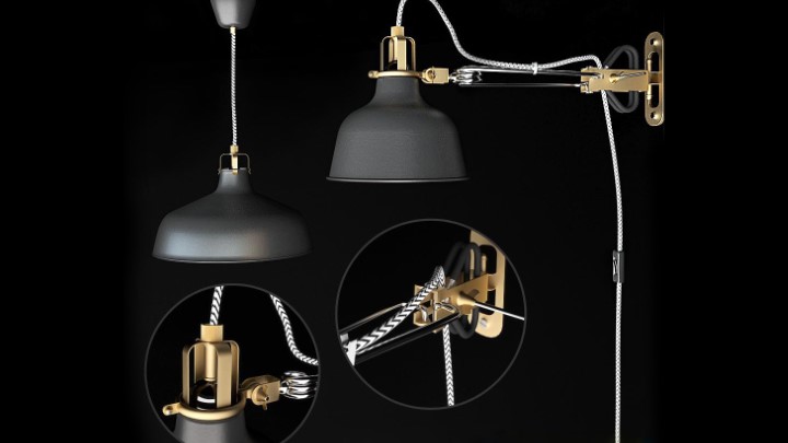 渲染模型_吊灯5470