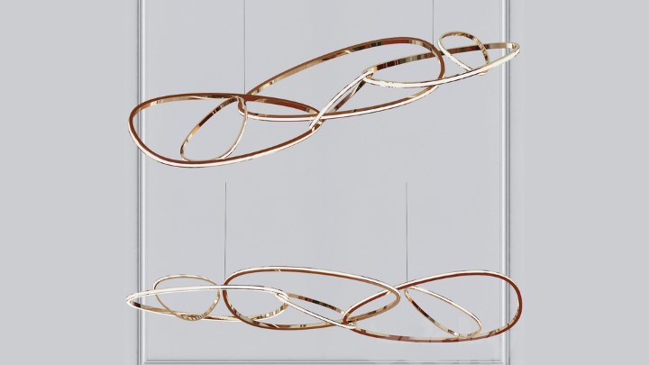 渲染模型_吊灯5478