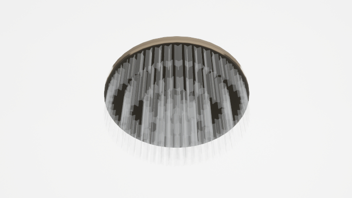 渲染模型_吊灯5510