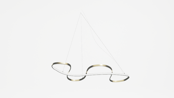 渲染模型_吊灯5524