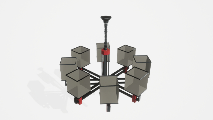 渲染模型_吊灯5532
