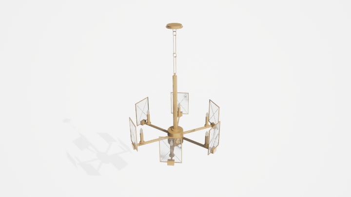 渲染模型_吊灯5561