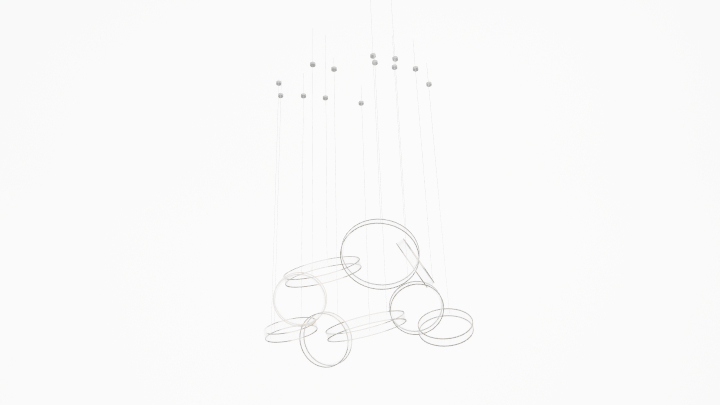 渲染模型_吊灯5589