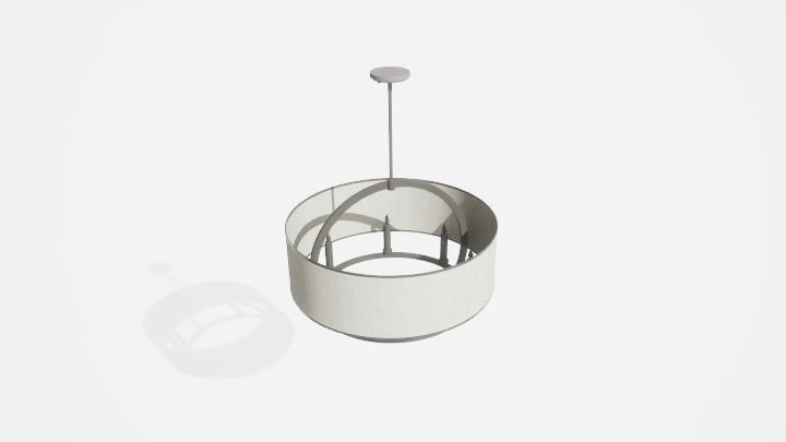 渲染模型_吊灯5606