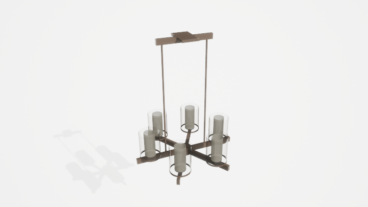 渲染模型_吊灯5652