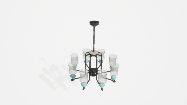 渲染模型_吊灯5653