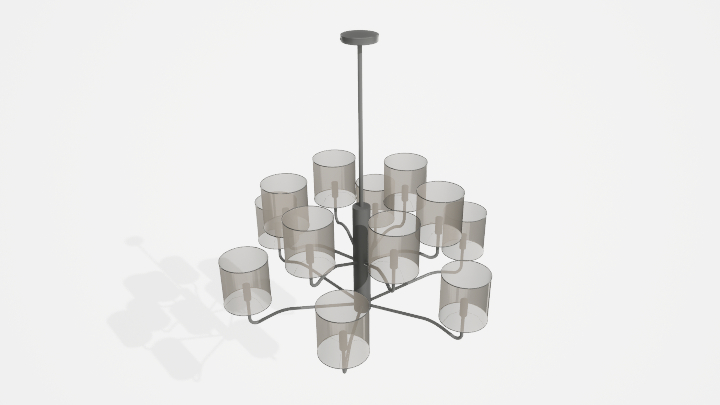 渲染模型_吊灯5671