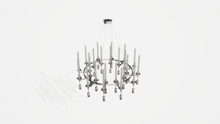 渲染模型_吊灯5672