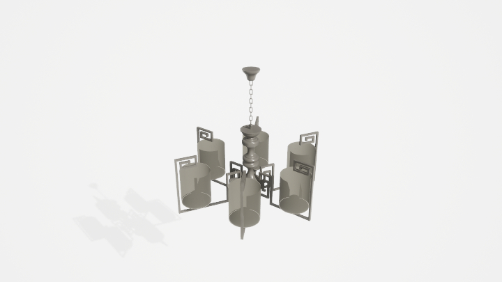 渲染模型_吊灯5692