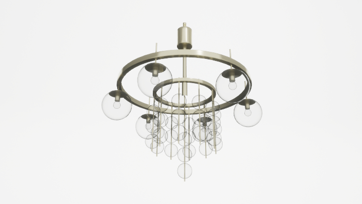 渲染模型_吊灯5728