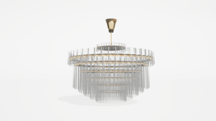 渲染模型_吊灯5752