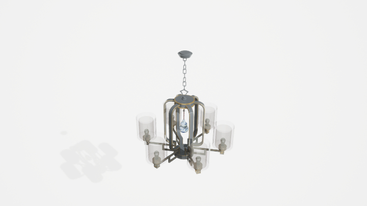 渲染模型_吊灯5759