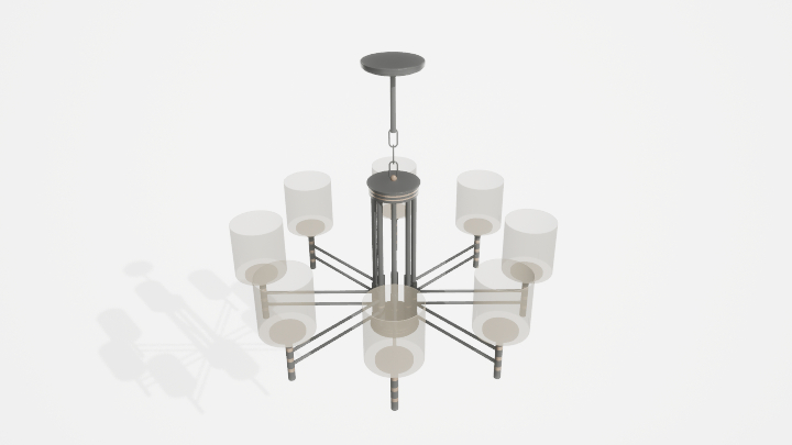 渲染模型_吊灯5787