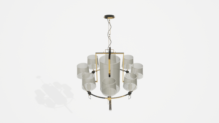 渲染模型_吊灯5791