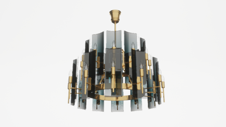 渲染模型_吊灯5883