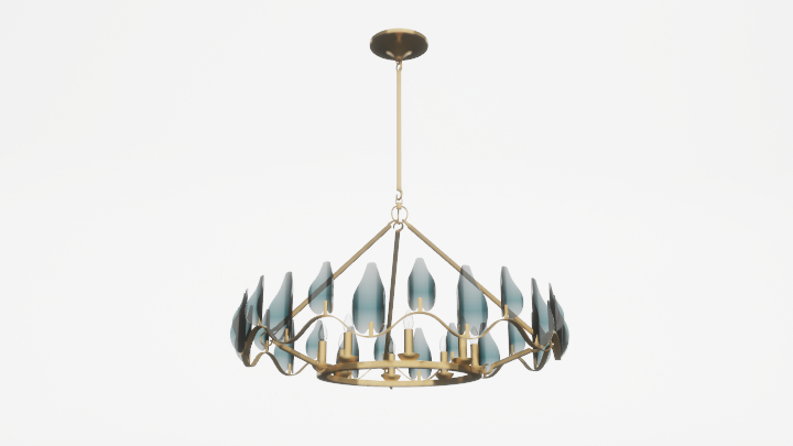 渲染模型_吊灯5886