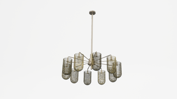 渲染模型_吊灯5887