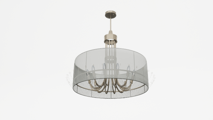 渲染模型_吊灯5891