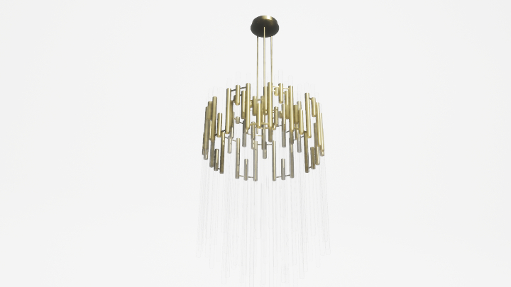 渲染模型_吊灯5922