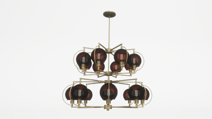 渲染模型_吊灯5940