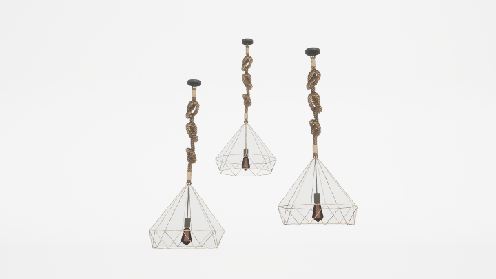 渲染模型_吊灯5963