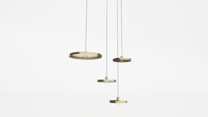 渲染模型_吊灯5984