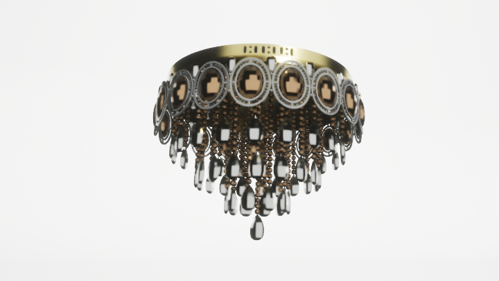 渲染模型_吊灯5994