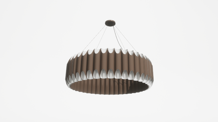 渲染模型_吊灯5998