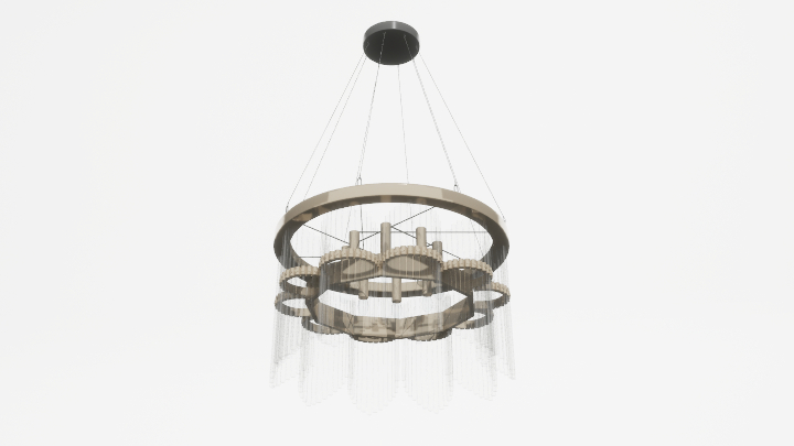 渲染模型_吊灯6025