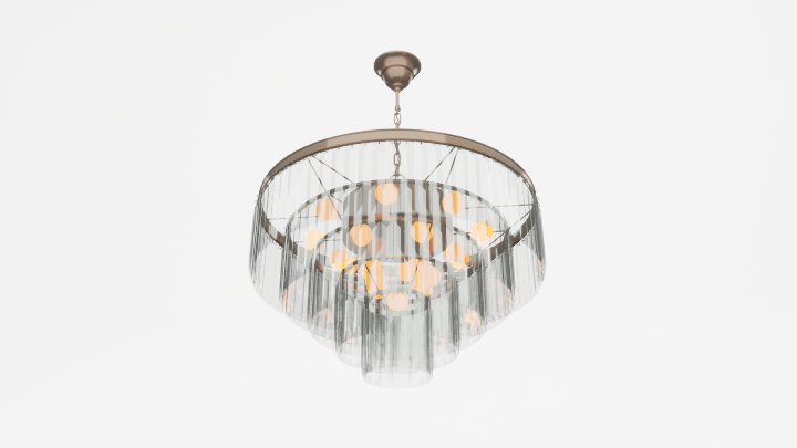 渲染模型_吊灯6026